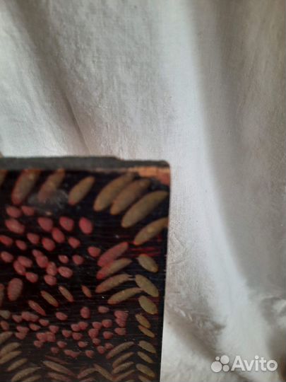 Картина СССР Пано резьба по дереву Ретро винтаж