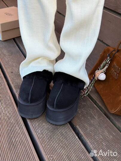 Ugg мини чёрные