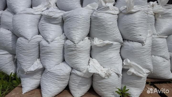 Щебень в мешках