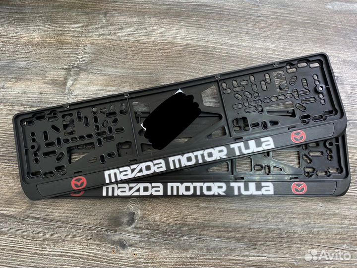 Рамка номерного знака с любым текстом