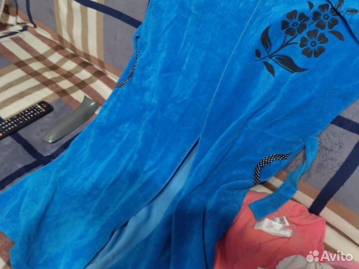 Халат велюровый женский 48 50