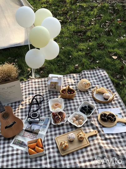 Влагостойкий коврик для пикника