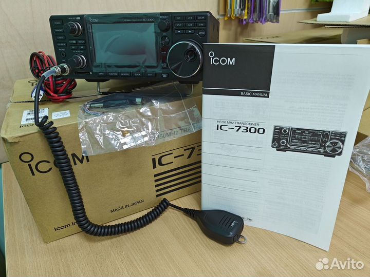 Трансивер icom ic-7300. Новые