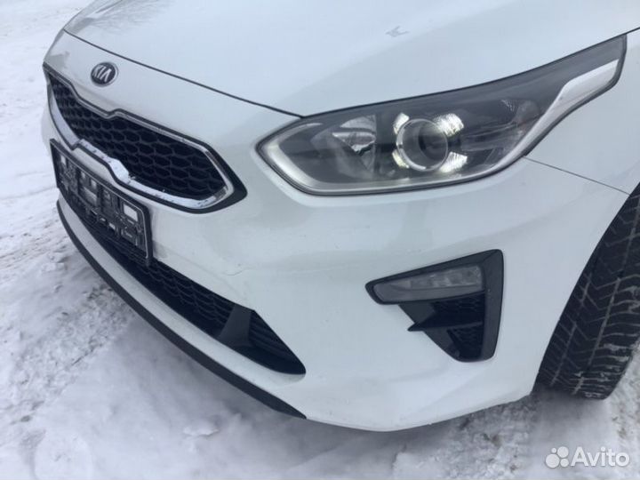 Бампер передний Kia Ceed хетчбек G4FG 2018