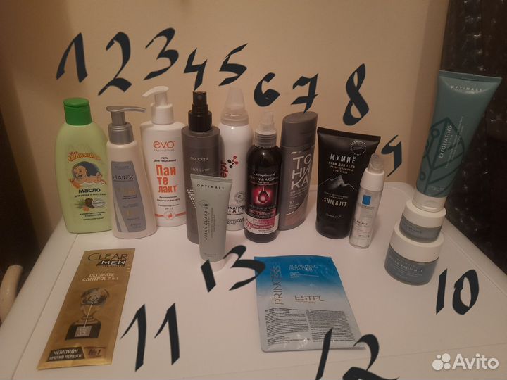 Косметика для лица и волос