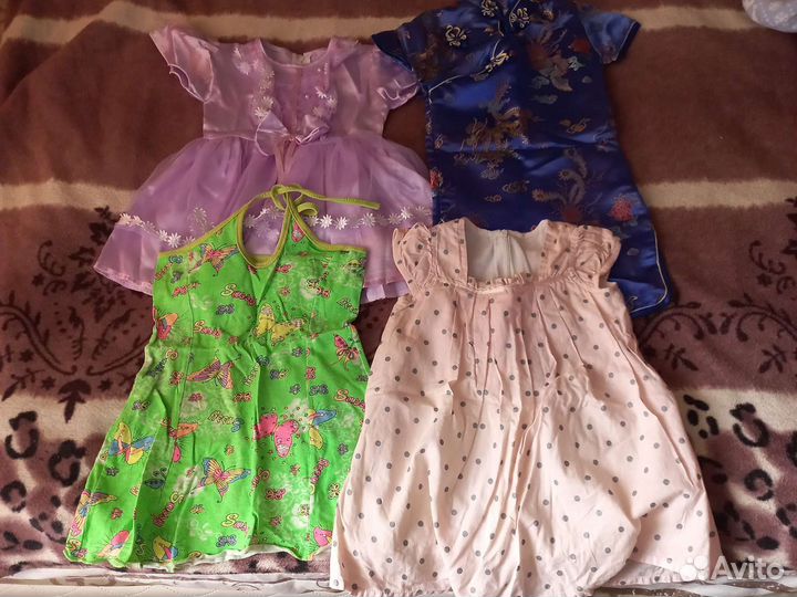 Детские вещи пакетом для девочкиот 62до 80
