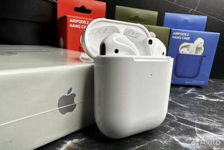 AirPods 2 Premium+ Бесплатная доставка и Чехол