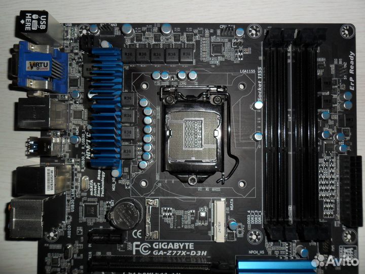 Gigabyte GA-Z77X-D3H Socket 1155