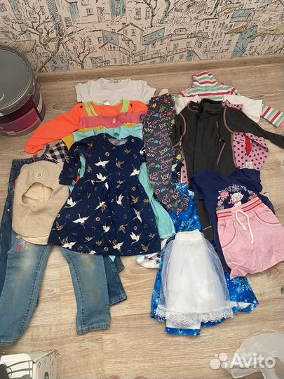 Пакет вещей на девочку 92-116 р