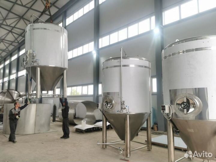 Цкт танк цилиндро- конический для пивзавода