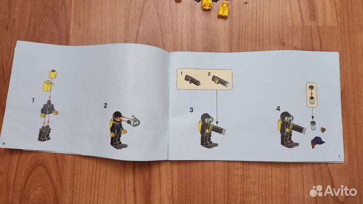 Набор lego city катер оригинал