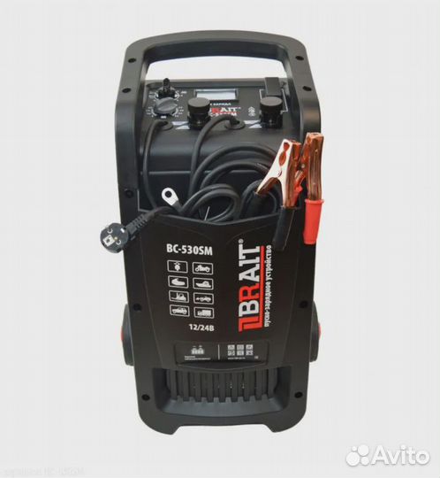 Пуско-зарядное устройство 12/24 В, 30*800 А*ч Brai