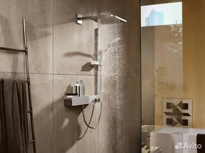 Верхний душ Hansgrohe Raindance 26238670 Черный м