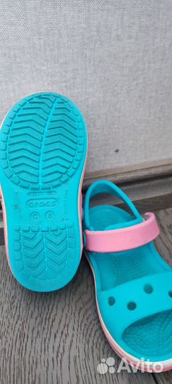 Сандалии для девочки Crocs c6