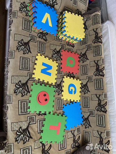 Мягкий коврик пазл 32 элемента