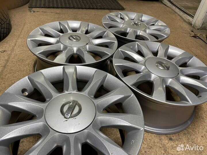 Диски Nissan r16 5*114.30 в отличном состоянии
