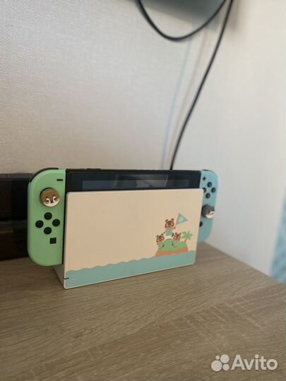 Nintendo switch animal crossing edition
