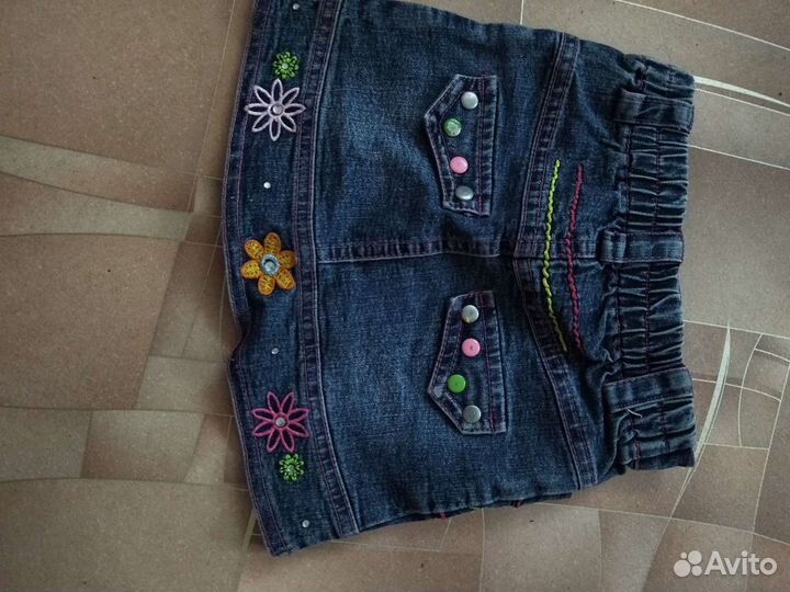 Джинсовая юбка