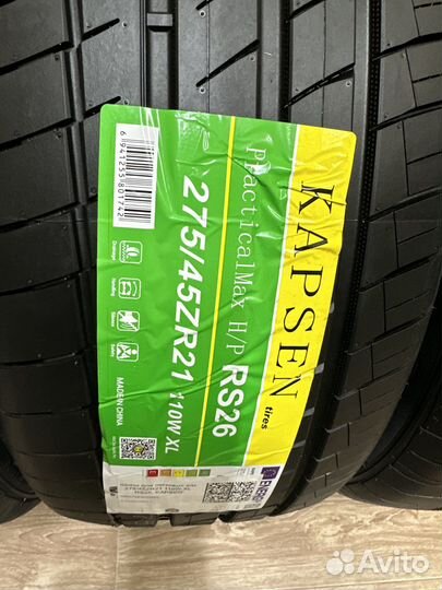 Kapsen RS26 Practical Max HP 275/45 R21 113Y