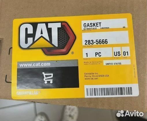 Прокладка головки блока CAT 3408 283-5666