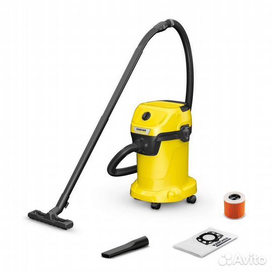 Хозяйственный пылесос karcher WD 3 V-19/4/20