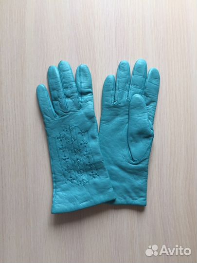 Перчатки из натуральной кожи