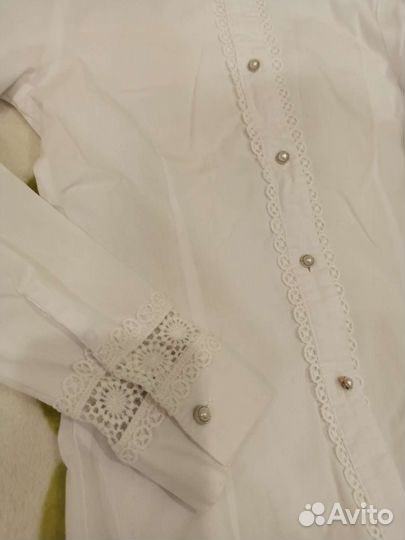 Школьные блузка,водолазка 122-128рр