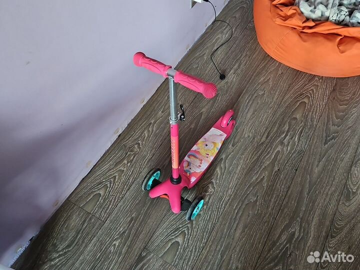 Самокат детский трехколесный бу