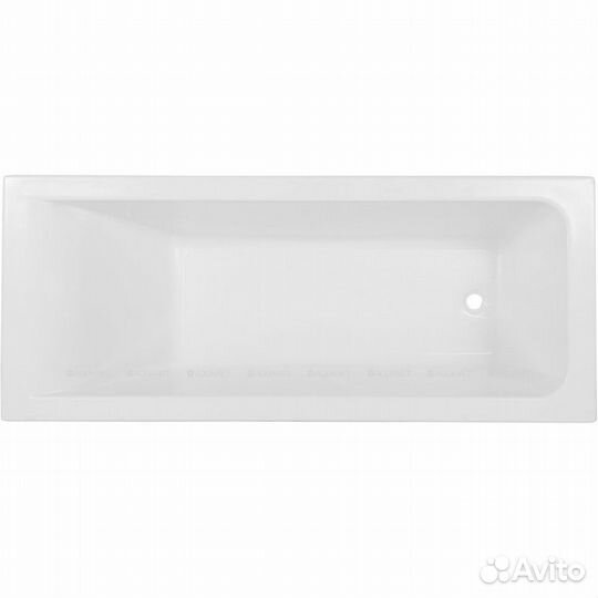 Ванна акриловая Bright 175*75 с каркасом Aquanet