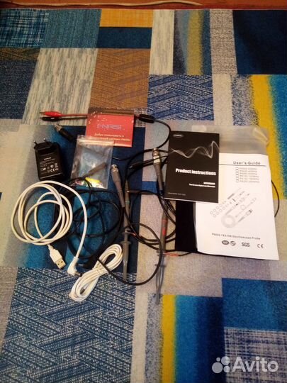 Осциллограф Fnirsi 1014d (100мгц 2кан) + генератор