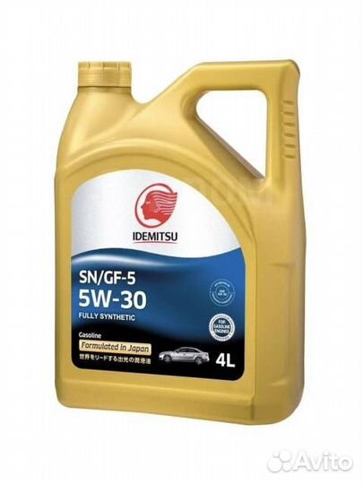 5w-30 Idemitsu 4л