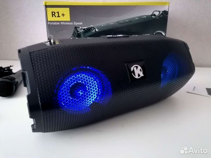 Блютуз колонка R1+ Super Bass
