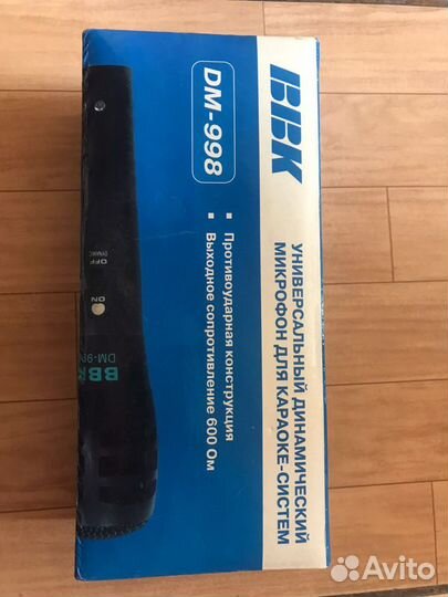 Микрофон BBK DM-998 для караоке