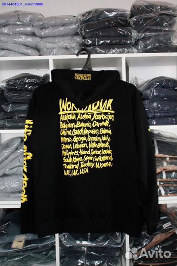 Худи Vetements oversize black (Арт.33668)