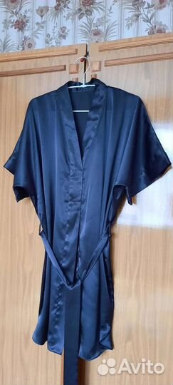 Шёлковое кимоно, винтаж, из Кореи