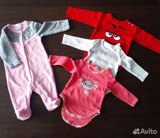Одежда новая для девочки пакетом 56-62