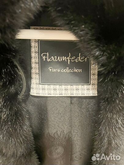 Шуба норковая с капюшоном 44 46