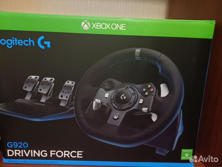 Игровой руль logitech g920