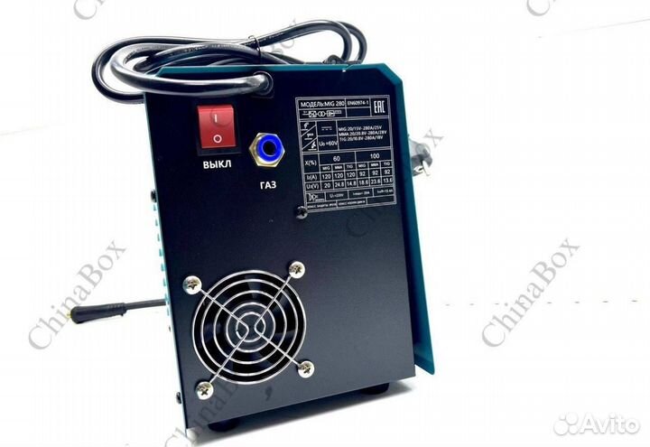 Сварочный полуавтомат 4в1 280 ампер (Арт.34385)