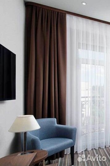 Шторы блэкаут для отелей. Пошив