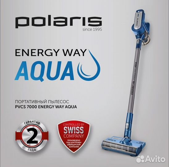 Беспроводной пылесос Polaris pvcs 7000 Energy