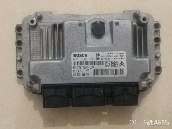 Эбу Citroen Berlingo, Peugeot Partner