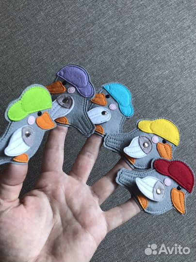 Игрушки из фетра