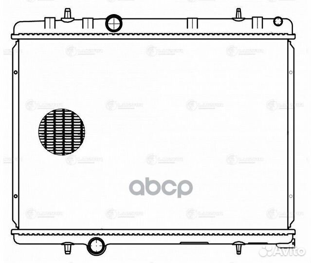 Радиатор охл. для а/м Peugeot 308 (07) /407