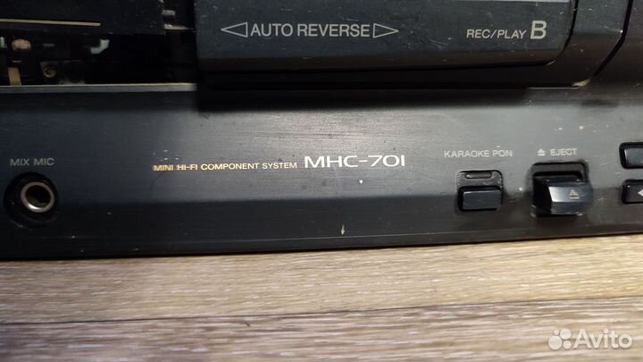 Музыкальный центр sony MHC-701