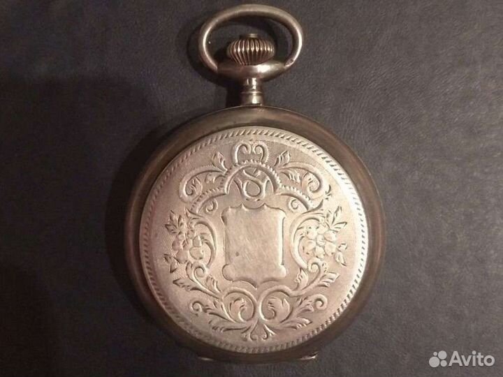 Часы карманные confucius, серебряные.Франция