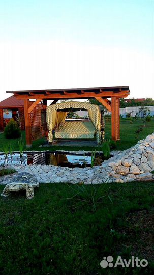 Арка садовая деревянная