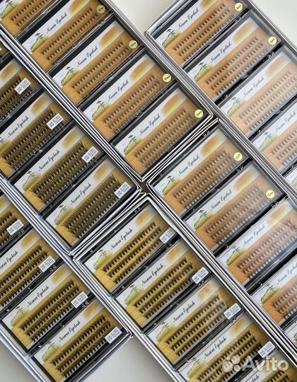 Ресницы пучки для макияжа