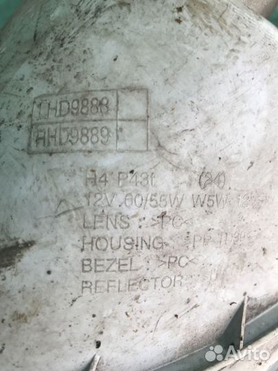 Фара левая Daewoo Matiz (M100/M150) 2001-2011 г