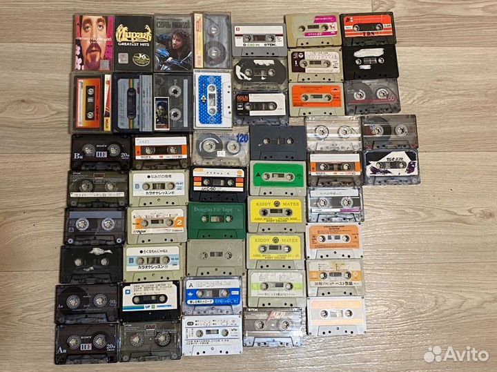 Аудиокассета 50 штук